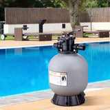 Sand Filter, 19-inch, 482.6mm, Up to 45 GPM Flow Rate, Above Inground Swimming Pool Sand Filter V952-SLQYC1945GPM76BDMV0