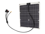 Solar Battery 50W 4 Connectors Monocrystalline Silicon High Efficiency Portable Solar Charger V1294-YM0626-3114220114411