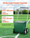 Dry Line Marker 4-Wheel 50 or 100 mm Lines Heavy Duty Steel Chalker 29.5kg V952-STHXJPFS4L6543F5XV0