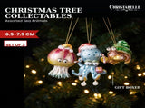 Christabelle 3 Sea Animal Christmas Ornaments Assorted Novelty Figures 7.5cm Xmas Tree Decorati 112_SHD2006