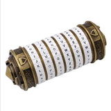 Da Vinci Code, Lock Cylinder, Puzzle, Gift, Valentine's Day Gift, Christmas Gift, Birthday Gift, V1106-105-71317-BRO-L