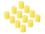 12Pcs Bandage Wrap Natural Latex Elastic Self Adhesive Wrap for Cows Dogs Horses 10cm Yellow V1294-YM0523-3111220104712
