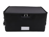Fireproof Document Box Water Proof Antistatic Reflective Stripe Portable File Box with Lock for CD V1294-YM0901-3117250071011