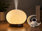 Moonlight Dreams Moon Lamp Humidifier Night Light USB Aroma Diffuser with Astronaut Figurine 7-Color V888-ELOSUNG54566