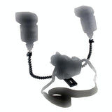 Adjustable Dual Arm Flash Bracket Mount For Hot Shoe PRL-51408650DBT