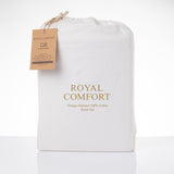 Royal Comfort Vintage Washed 100% Cotton Sheet Set King - White ABM-10002582