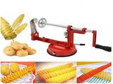 Bpyeka Potato Chip Processor,Household Manual Potato Tower Stainless Steel Hand Cranked Potato V1189-LWWAL-20260325-02513