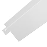 8PCS Aluminum Siding Corners 8 Inch Outside Siding Corner Trim with Screws for House Exterior Corner V1294-YM0901-3114240020011