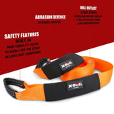 X-BULL Winch Recovery Kit Snatch Strap Off Road 4WD with Recovery Tracks Gen 2.0 Boards RED V211-AUEB-XBRK011ST001V