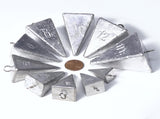 Pyramid Sinkers Fishing Weights Sinkers, Saltwater Freshwater Lead Weight Sinker for Ocean Surf Gear V1259-DP01-A-1439