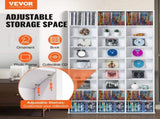 Media Storage Cabinet, 9-layer DVD Shelf Holds up to 756 CDs, Adjustable CD Shelves 27 Compartments, V952-DVDCDCCJKFS26LT9HV0