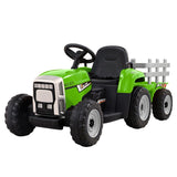 Electric Ride On Car Rigo Kids Ride On Cars Tractor Toy 12V Green RCAR-TRACTOR-GN