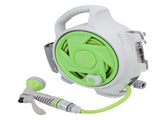 Portable Hose Reel with Spray Nozzle 45.9ft Water Hose Reel for Balcony Garden Watering V1294-YM0901-3111260001311