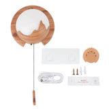 Wall Mounted Aromatherapy Diffuser USB LED Wall Hanging Automatic Aromatherapy Diffuser Essential V1294-YM0901-3111240003612