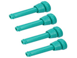 4Pcs Milking Machine Lining Green Silicone Milk Liner for Cattle Cow Livestock Tools V1294-YM0901-3111200285811