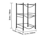 3 Tiers Water Jug Holder, 5 Gallon Water Bottle Holder, Single Row Water Bottle Rack for 3 Bottles, V952-5JLTZSSTSTZCO9G2HV0