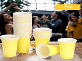 50Pcs Disposable Party Plastic Cup Party Game Supplies for Bar Parties Playing GamesYellow V1294-YM0901-3118200057811