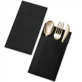 50PCS Disposable Dinner Napkins with Built-in Flatware Pocket,Prefolded Cloth Like Paper Napkins for V1370-AZ4-07926