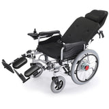 EQUIPMED Power Electric Wheelchair, XL Wide Bariatric Chair Seat, Long Range, Airline Approved, V219-HELWLCEQPKK5A