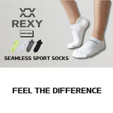 4X Rexy Seamless Sport Sneakers Socks Medium Non-Slip Heel Tab MULTI COLOUR V274-GM-RXSPSK-M4-MUT