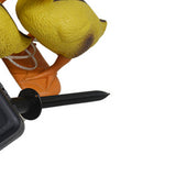 Solar Duck Garden Light Yellow Duck Outdoor Light Statue Animal Cute Ducks Yard Decor Lawn Lamp for V1294-YM0901-3119240056611