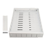 Pull Out Cabinet Organizer Expandable Adhesive Cabinet Slide Out Drawer for Pantry Closet White V1294-YM0901-3118240165811