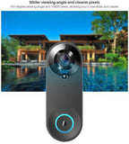 Wireless 1080p Video Doorbell Camera, AI Human Detection, Live View, Way Audio Included Chime, Night V1192-AZ-W-14711