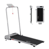 Everfit 3 in 1 Walking Pad Treadmill 12% Incline Under Desk Foldable for Home With 38cm Belt Silver TMILL-380H-2INC-SI