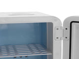 Mini Fridge 8L Glass Semiconductor Electric Cooler and Warmer Quiet Portable Car Refrigerator with V1294-YM0901-3113240145511