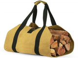 Cloth Tote Bag Wood Stakeholder Firewood Carry Outdoor, Storage Case Box V1192-AZ-W-29362