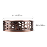 1Pc Metal Teapot Warmer Coffee Color for Tea Heating and Coffee Shops V1370-AZ4-15359