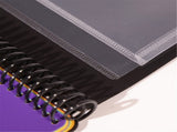 Spiral Binder Project Organizer - 6/12 Pockets with Assorted Tabs, Tear Poly Material, 1/3 Cut Tabs, V1189-LWWAL-20260401-05794