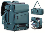 Travel Backpack Multi-Functional Backpack Convertible Backpack Shoe Compartment - White - Size M V1347-127-09392-WHT-M