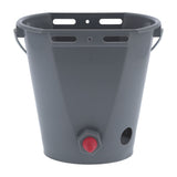 Milk Feed Bucket with 4 Nipples Check Valves Livestock Plastic Feeding Equipment 8LFor Lamb V1294-YM0901-3111210205412