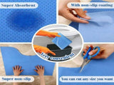 50 Pcs Disposable Toilet Commode Mat Deodorizing Toilet Mats Potty Training Floor Mat Non Slip U V1192-AZ-W-22720