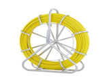 Fish Tape Fiberglass, 129.5 m, 6.35 mm, Duct Rodder Fishtape Wire Puller, Cable Running Rod with V952-DZJYDB14425FT0HH2V0