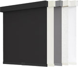 Blackout Roller Shades Cordless Blinds for Windows, Free-Stop Shades with Valance, Thermal Insulated V1258-DP02-C-1295