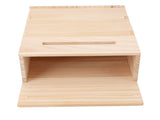 Bat House Weather Resistant Handcrafted Single Chamber Wooden Bat Box for Outdoor Garden Patio Yard V1294-YM0901-3111240205711