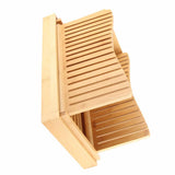 Bamboo Foldable Bread Slicing Guide Toast Loaf Cutting Guide Slicing Maker Kitchen DIY Baking Pastry V1294-YM0521-3118230006411