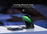 CHOETECH MIX00087 Qi 10W/7.5W Fast Wireless Charging Stand and Pad V28-ELECHOMIX00087