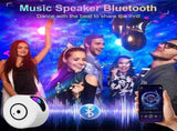 Projector with Bluetooth Speaker - LED Bedroom Light and Sound Projector V1263-JX-4564