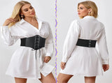 Corset Belt Bundel With Silver Belt for Cosplay V1258-DP02-F-713