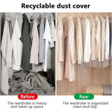 30 Pieces Garment Covers Dustproof Cover Dustproof Pouch Transparent Protective Covers For Dress V1188-MS-227-1106