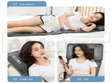 Electric Full Body Massage Mat 10 Motors Heated 45cm Width V178-66963