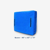 208*160*38cm Blue Heavy Duty PE Mattress Bag for Moving and Storage - Waterproof Mattress Cover with V888-ELOSUNG56147-1