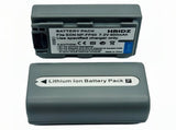 Hridz NP-FP50 Batteries & Dual Charger Set For Sony NP-FP50 DCR-HC85 V571-0740111698207