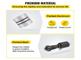 Hydraulic Exhaust Pipe Expander, 1-5/8" to 4-1/4" Size, 10 T Pedal Pump Included with 4 Dies, 2 V952-PQGKZQJDK74146FT0V0