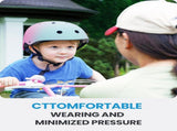OutdoorMaster Youth & Kids Bike Helmet - Adjustable Multi-Sports Skateboard Helmet with Removable XFOM-ORYXKIDS-BLACKM-CN