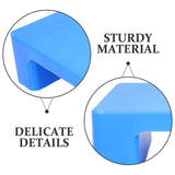 Wear Resistant Blue Plastic Pallet for Basement and Supermarket Storage with Ventilation V1192-AZ-W-28370