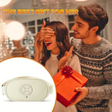 Smart Heating Abdominal Massager with Red Light & Moxa Therapy, 3 Intensity Levels, Forward/Reverse V1385-FBAMY-WU-908-003